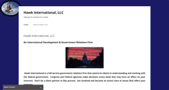 Desktop Screenshot of hawkinternational.us